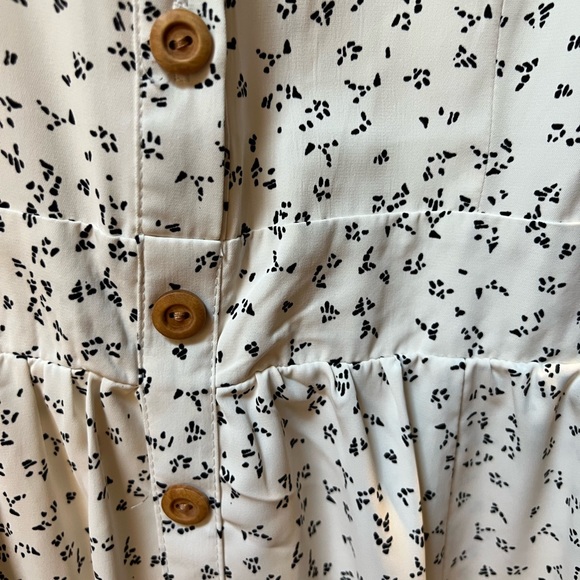 Dotted Midi Dress - Picture 4 of 4